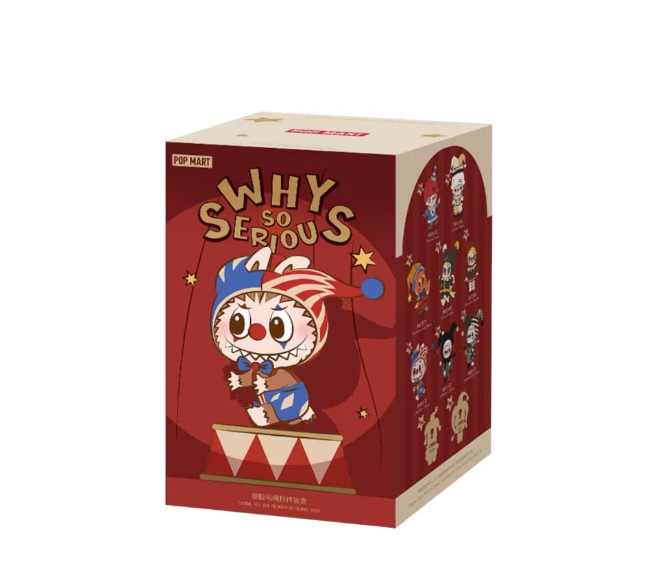 Pop Mart Why So Serious Vinyl Plush Pendant Single Blind Box
