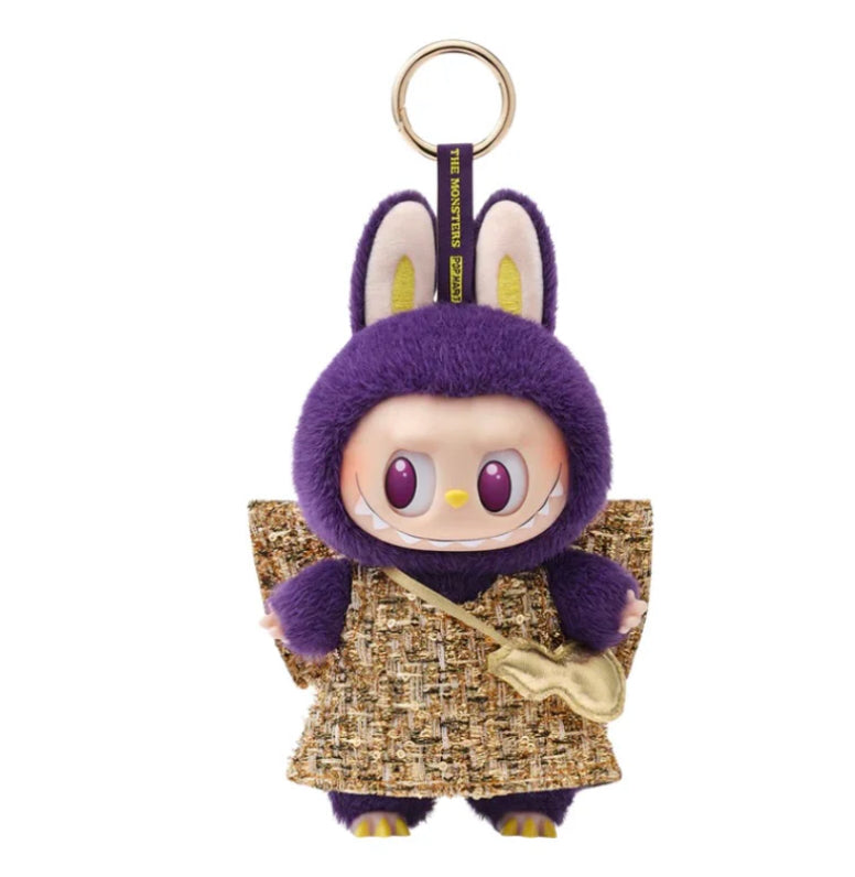 Pop Mart Labubu The Monsters Wings Of Fortune Series Vinyl Plush Hanging Card