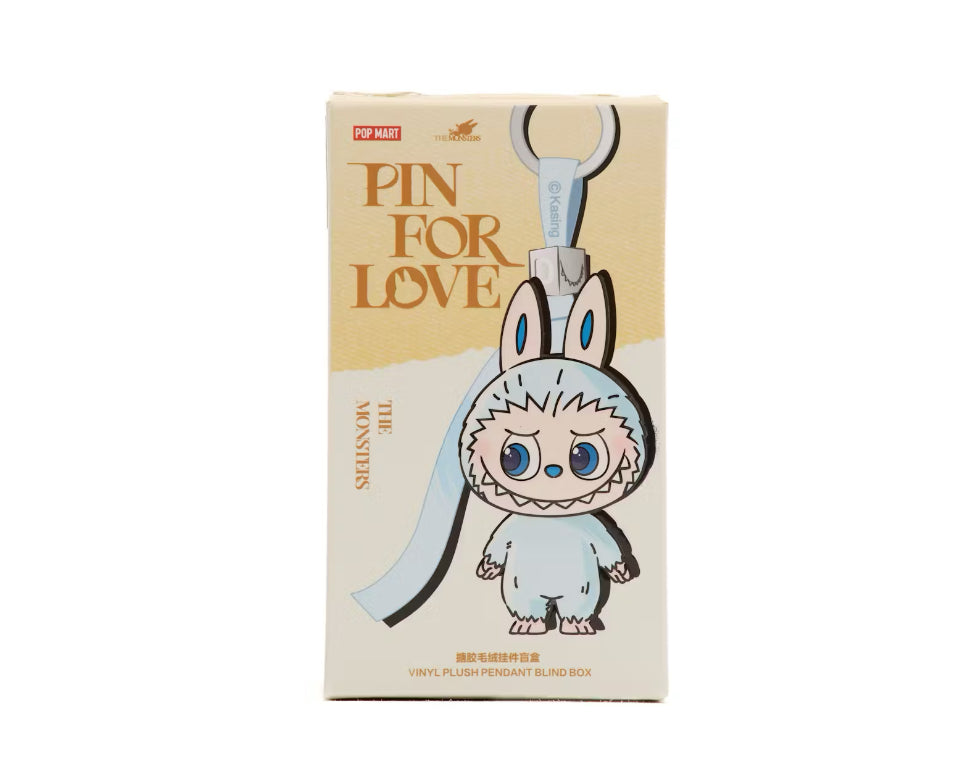 Pop Mart Labubu The Monsters ‘Pin For Love (A-M) Blind Box