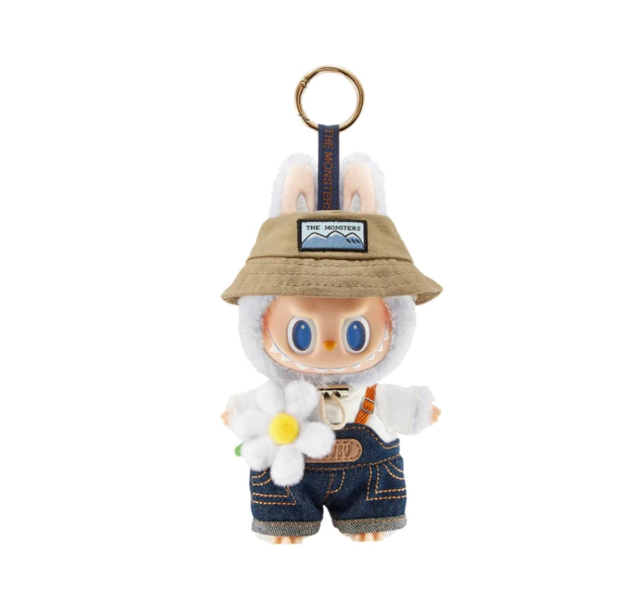 Pop Mart Labubu The Monsters Fall In Wild Vinyl Plush Doll Pendant Keychain