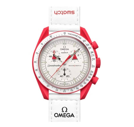 Swatch x Omega Bioceramic Moonswatch Mission to Mars