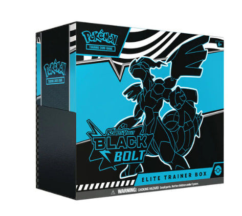 Pokemon Scarlet & Violet Black Bolt Elite Trainer Box