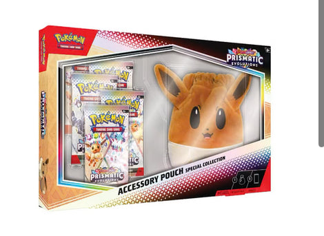 Pokemon Scarlet & Violet Prismatic Evolution Accessory Pouch Special Collection