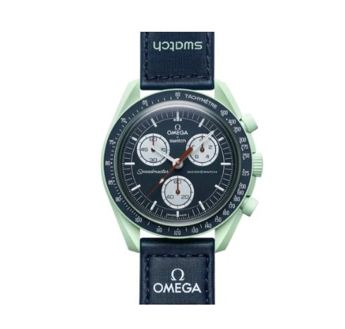Swatch x Omega Bioceramic Moonswatch Mission to Earth