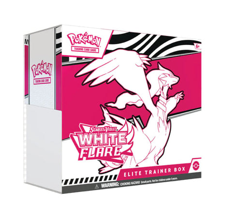 Pokemon Scarlet & Violet White Flare Elite Trainer Box